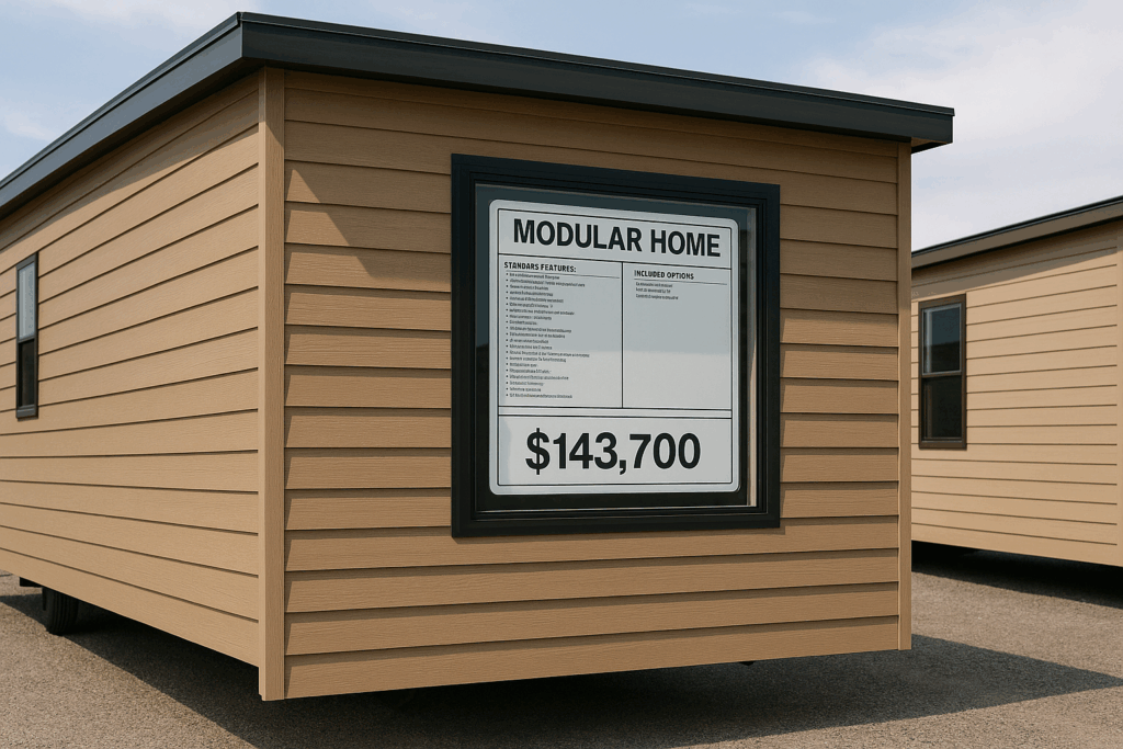 If Only Modular Home Quotes Came with a Window Sticker - Modular Home ...